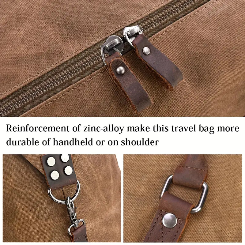 Stephen - Kožna Putna Torba za Vikend