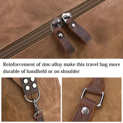 Stephen - Kožna Putna Torba za Vikend