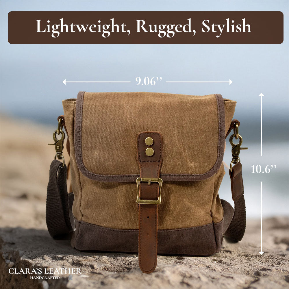 William - Mala Platnena Kožna Torba