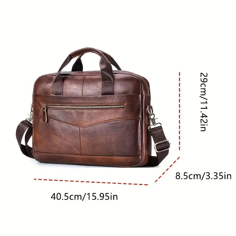 Jared - Kožna Torba Preko Ramena