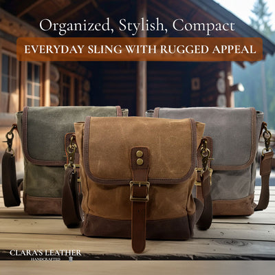 William - Mala Platnena Kožna Torba