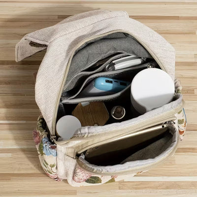 Maeveova Rustična Cvećara | Izvezena Cvjetna Ranac