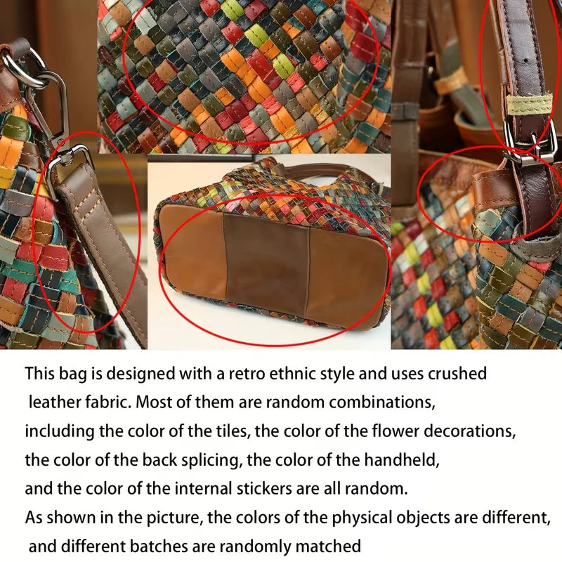 Marinina Eklektična Šarm | Torba od Patchwork Kože