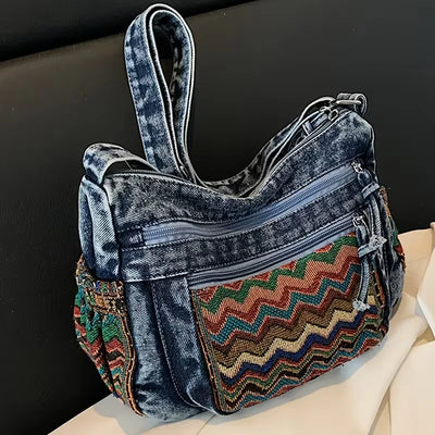 Tessova Urbano Nomad | Torba preko tela sa tribalnim uzorkom