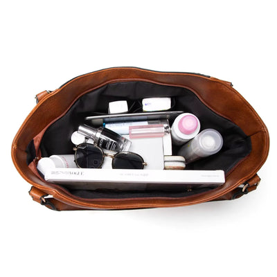 Nellieina Elegantna Sofisticiranost | Kožna Torba za Rame