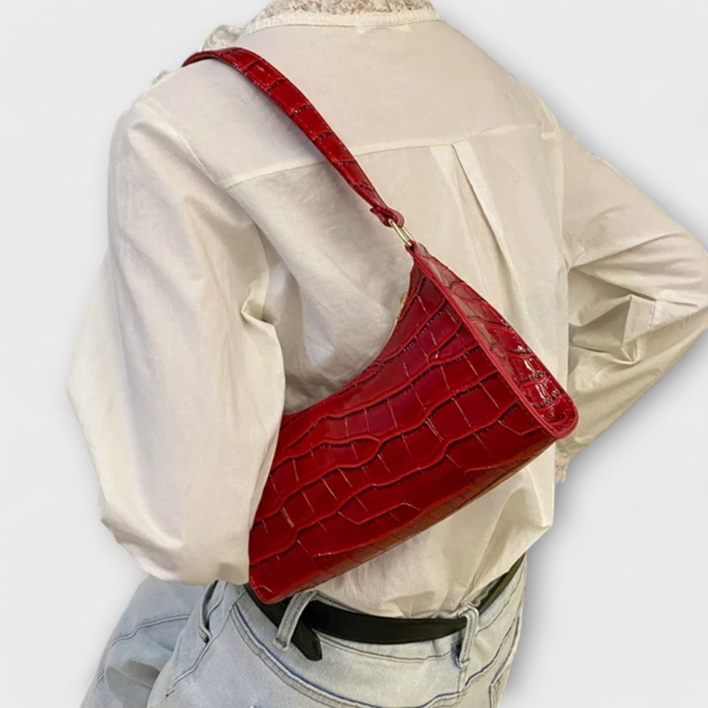 Olivia - Sjajna Kožna Torba