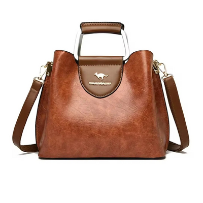 Rosa - Chic Torba sa Dvostrukim Drškama i Pojasevima za Preko Tela