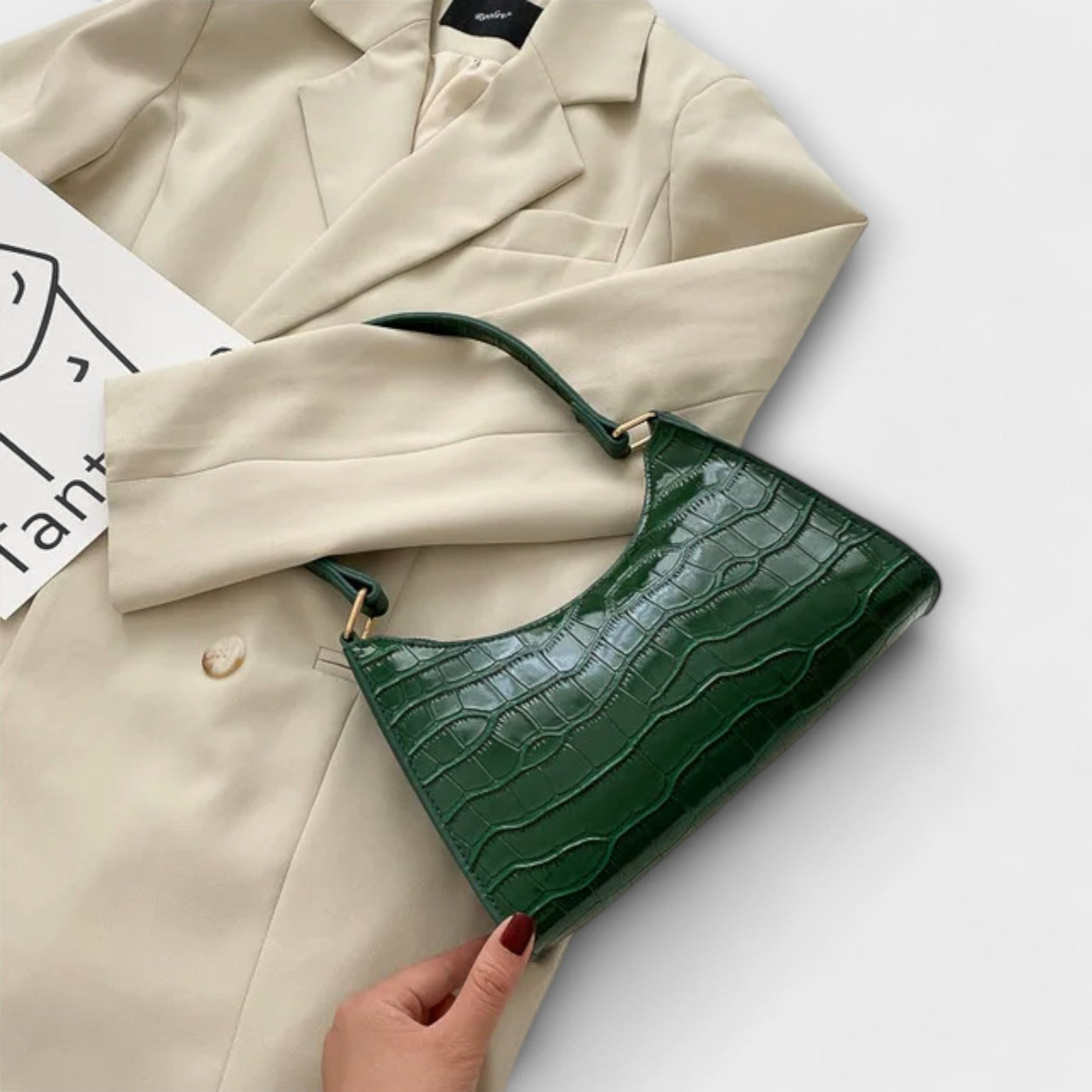 Olivia - Sjajna Kožna Torba