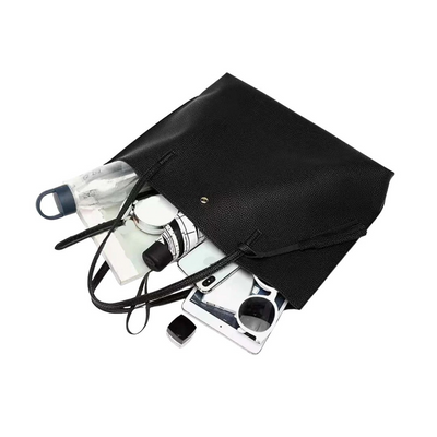 Tessa - Klasična velika torba za rame sa detaljem pompona