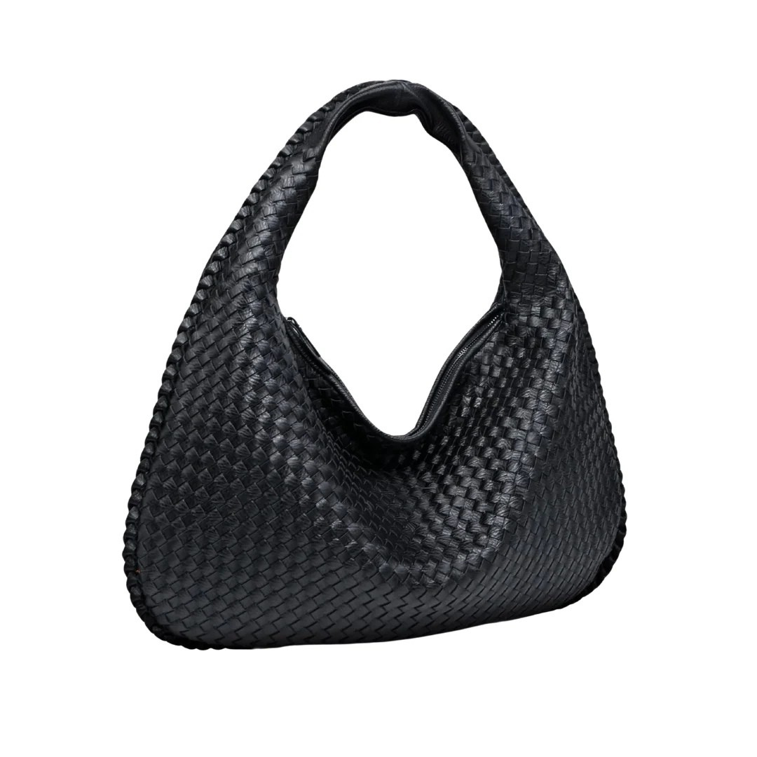 Siena - Klasična Woven Hobo Torba