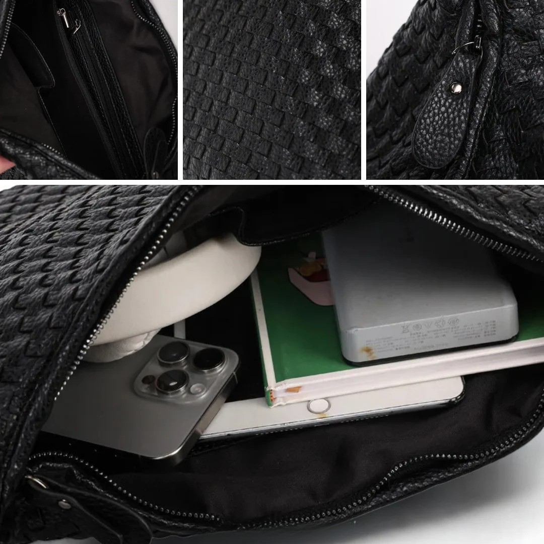 Siena - Klasična Woven Hobo Torba