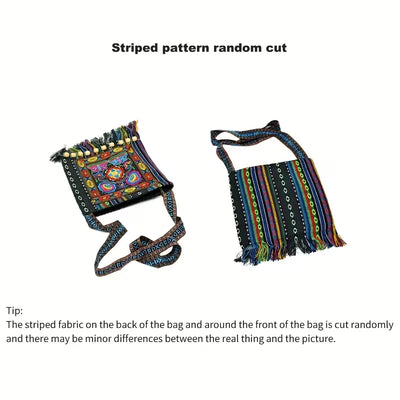 Raya-ina Umjetnička Harmonija | Vezeni Torba sa Čipkastim Ogrlicama