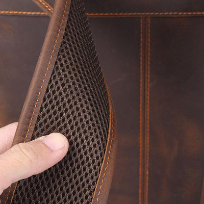 Robert - Retro Kožni Putni Ranac