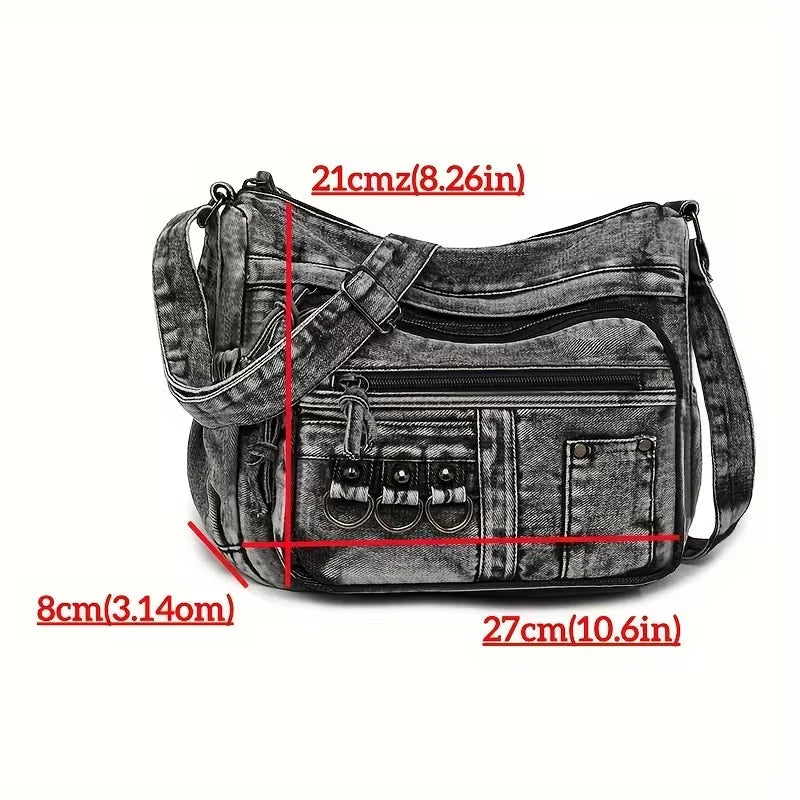 Jenna’s Urban Breeze | Torba na rame od teksasa