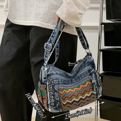 Tessova Urbano Nomad | Torba preko tela sa tribalnim uzorkom