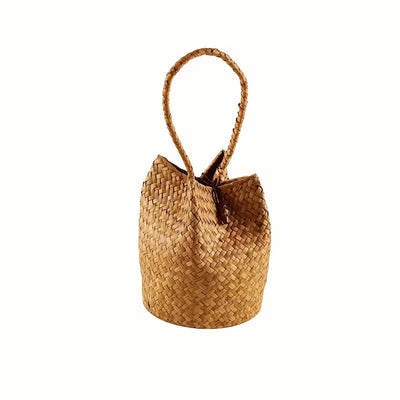 Tara's Boho Breeze | Torba sa Woven Drškom