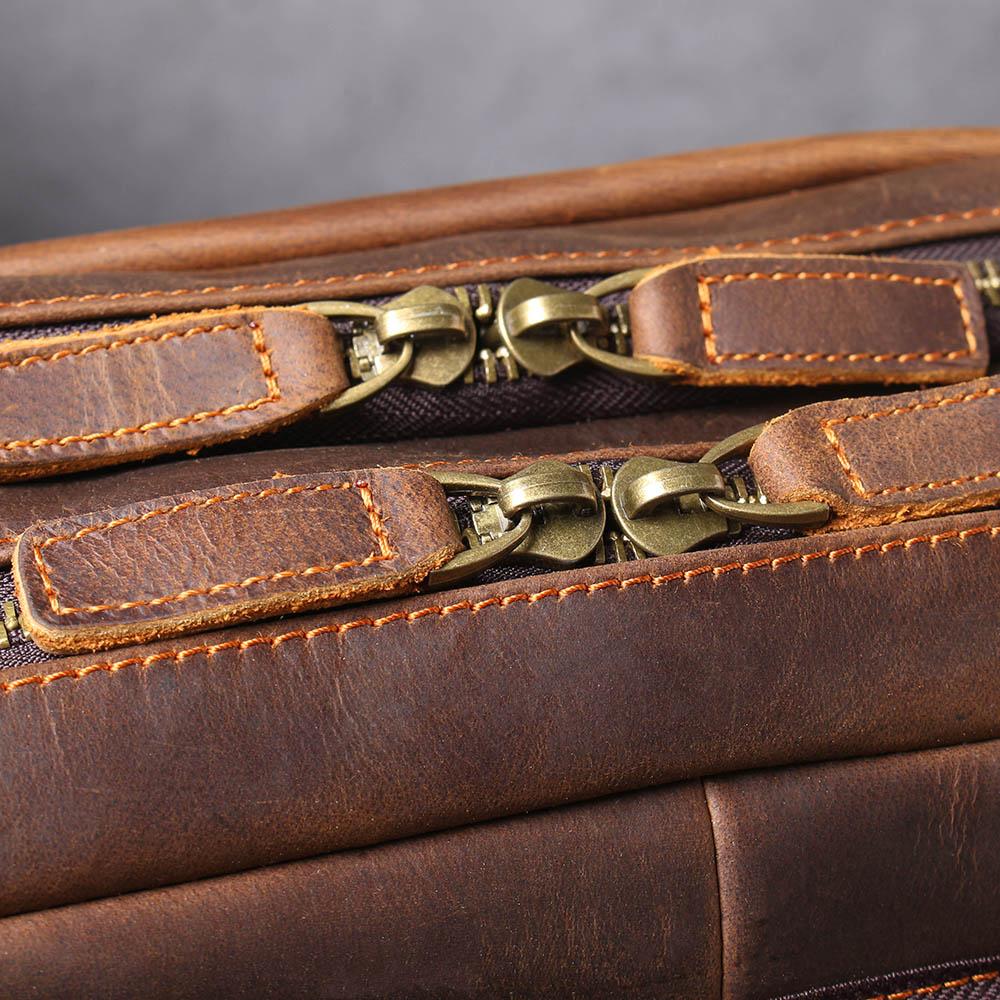 Robert - Retro Kožni Putni Ranac